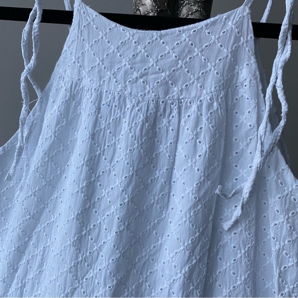 NWOT💥Zara white 💯%cotton maxi dress, embroidered, size small, - Picture 2 of 5